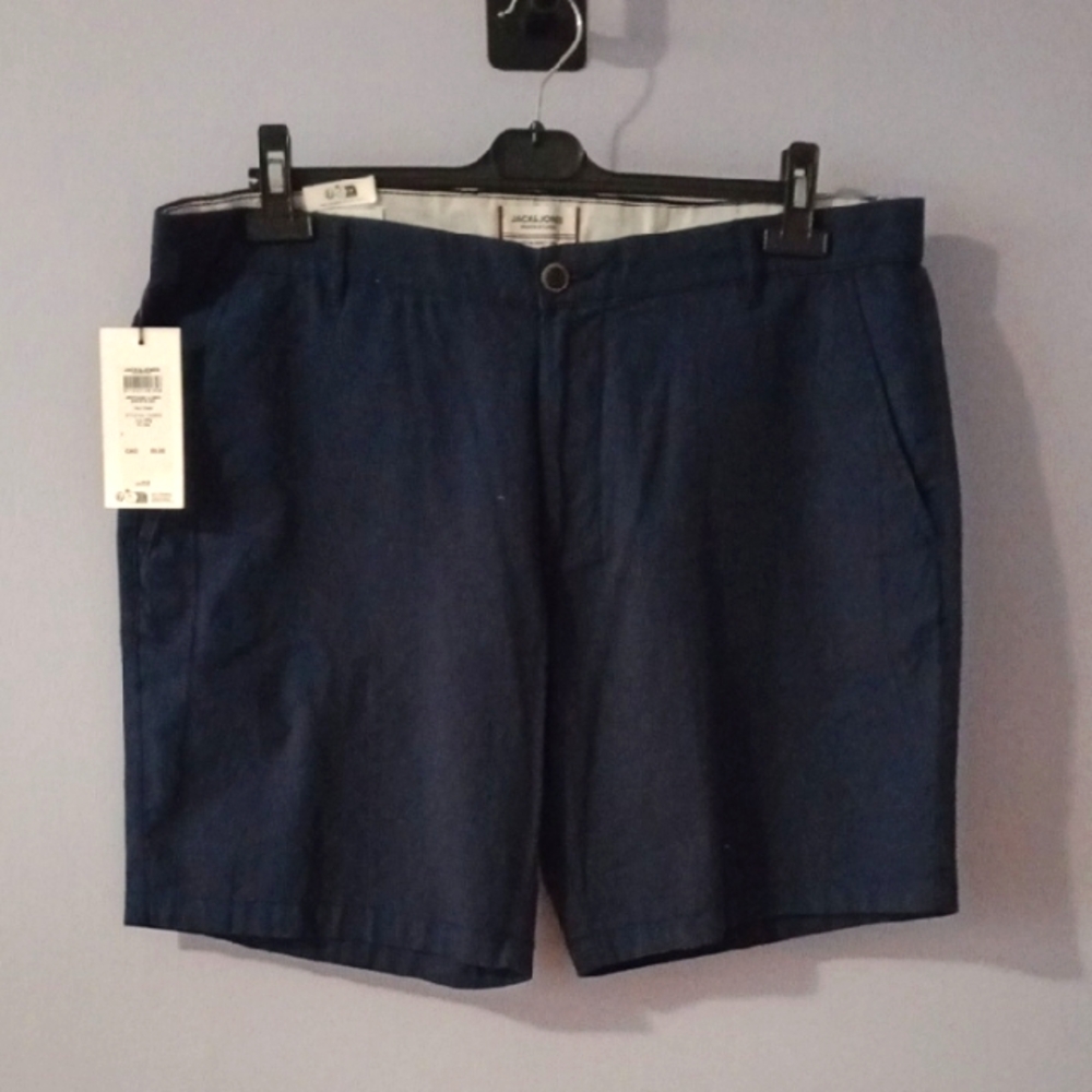 Jack& Jones' Navy Blue Men's Shorts